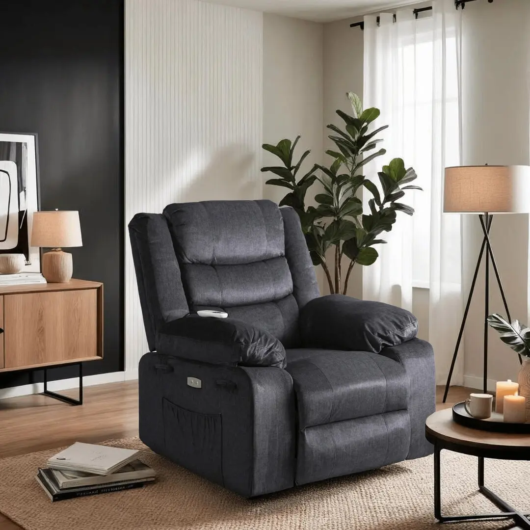 Кресло-реклайнер Mebel Elite Jasper (Dark Grey)