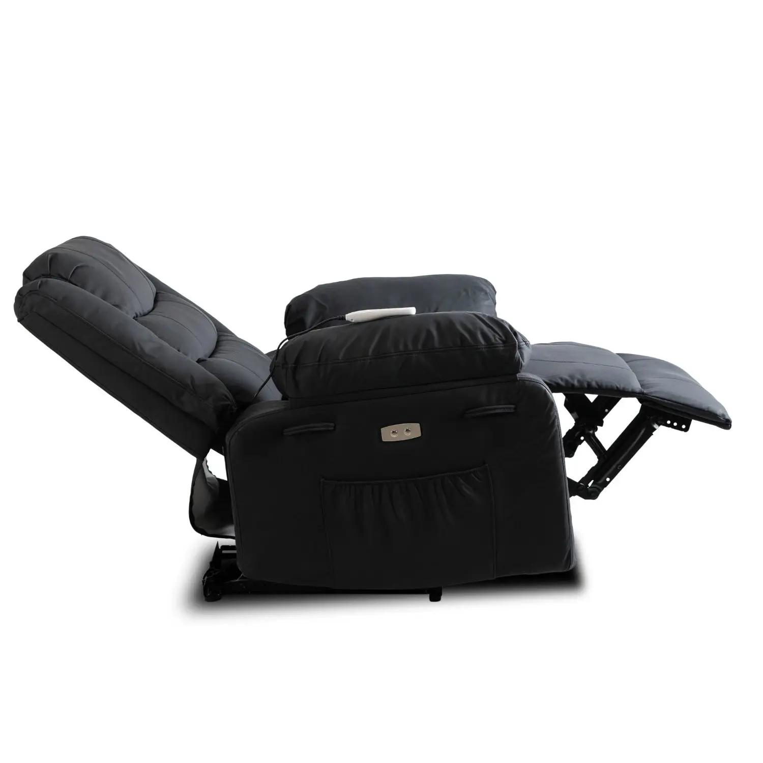 Кресло-реклайнер Mebel Elite Jasper ECO (Black) - 5