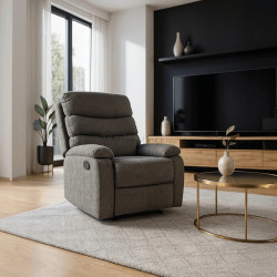 Fotoliu-recliner Mebel Elite Kobe (Grey)