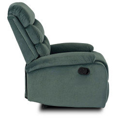 Кресло-реклайнер Mebel Elite Kobe Velour (Green) Thumb