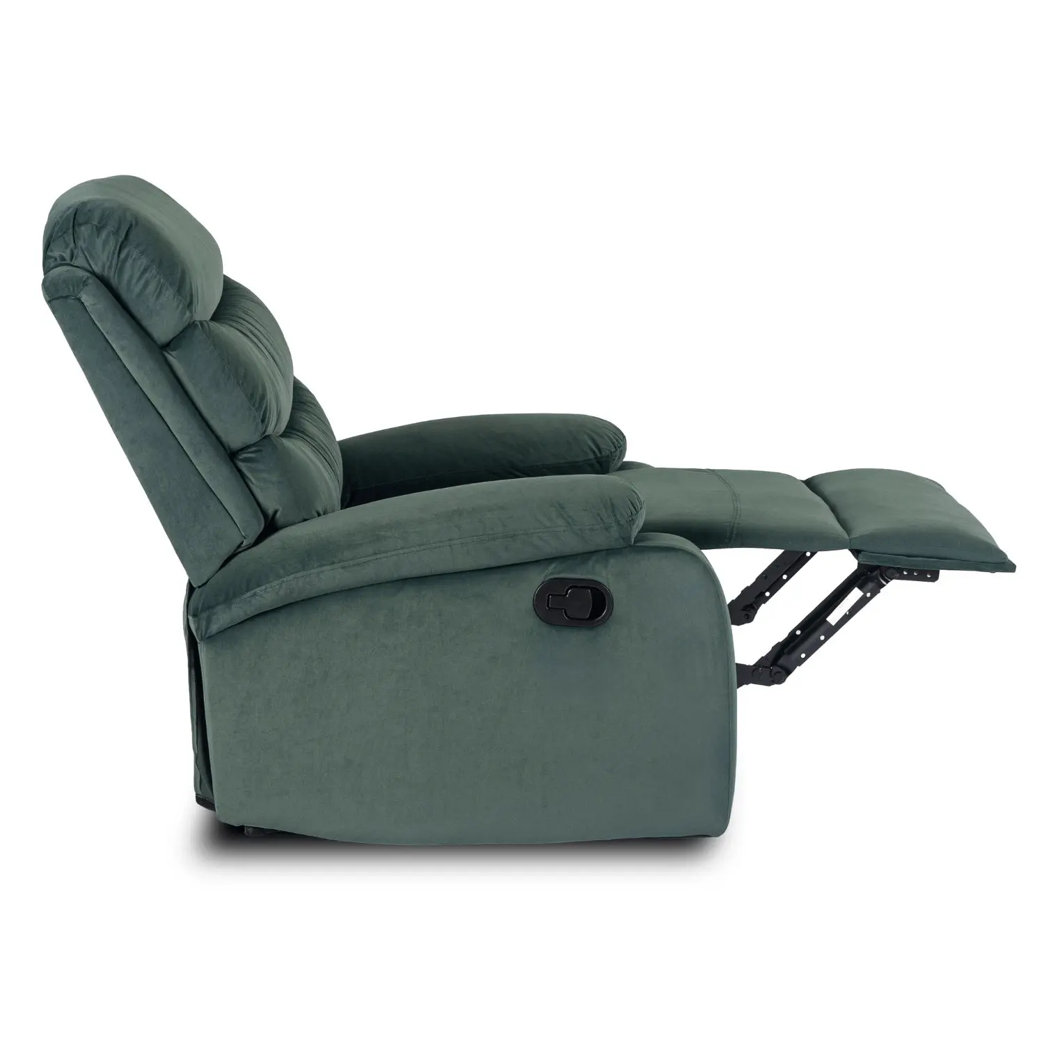 Кресло-реклайнер Mebel Elite Kobe Velour (Green) - 5