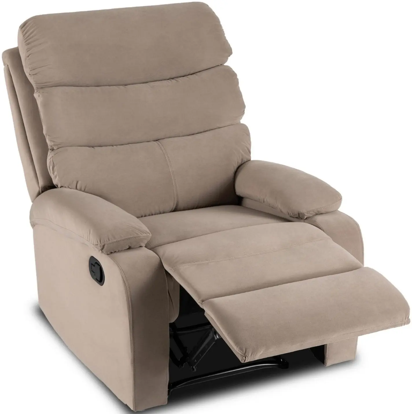 Кресло-реклайнер Mebel Elite Kobe Velur (Beige) - 4