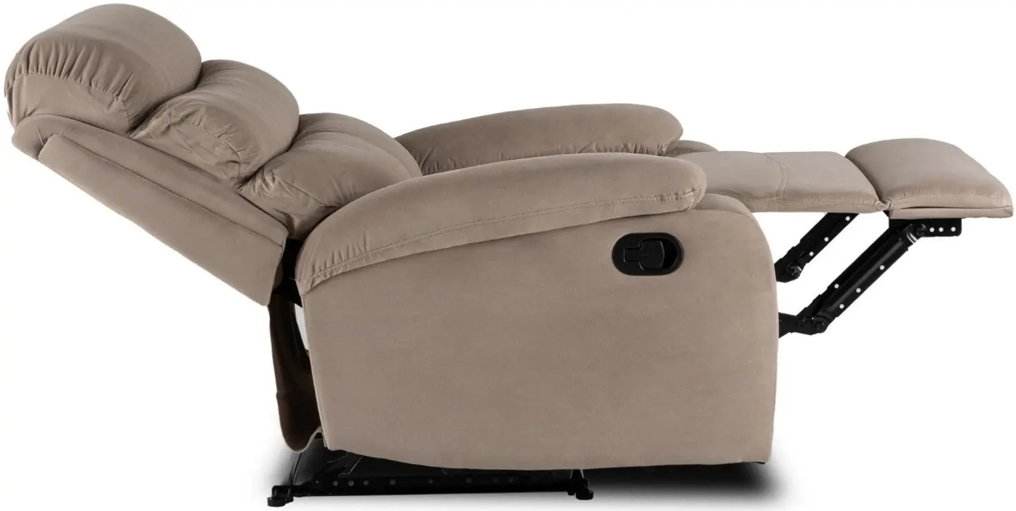 Кресло-реклайнер Mebel Elite Kobe Velur (Beige) - 5