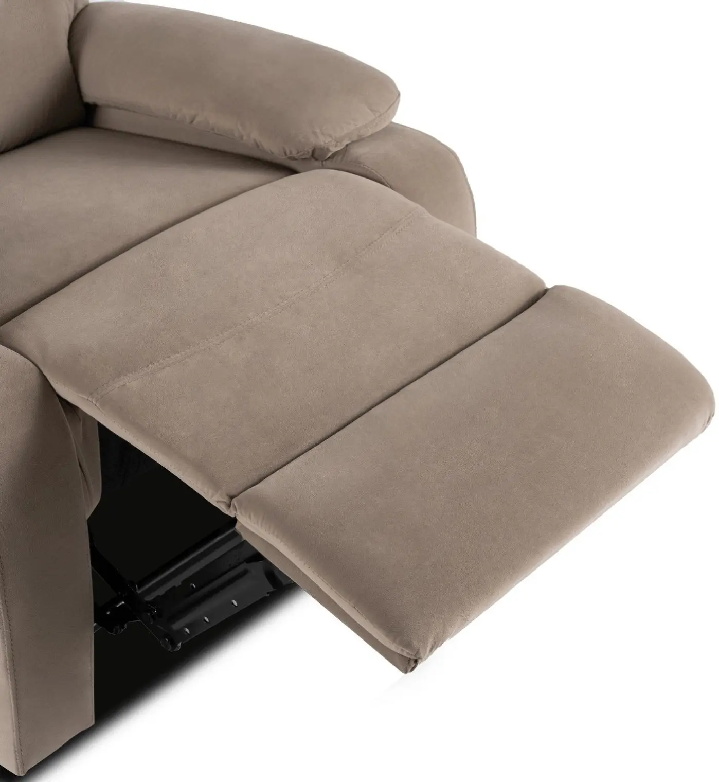 Кресло-реклайнер Mebel Elite Kobe Velur (Beige) - 8
