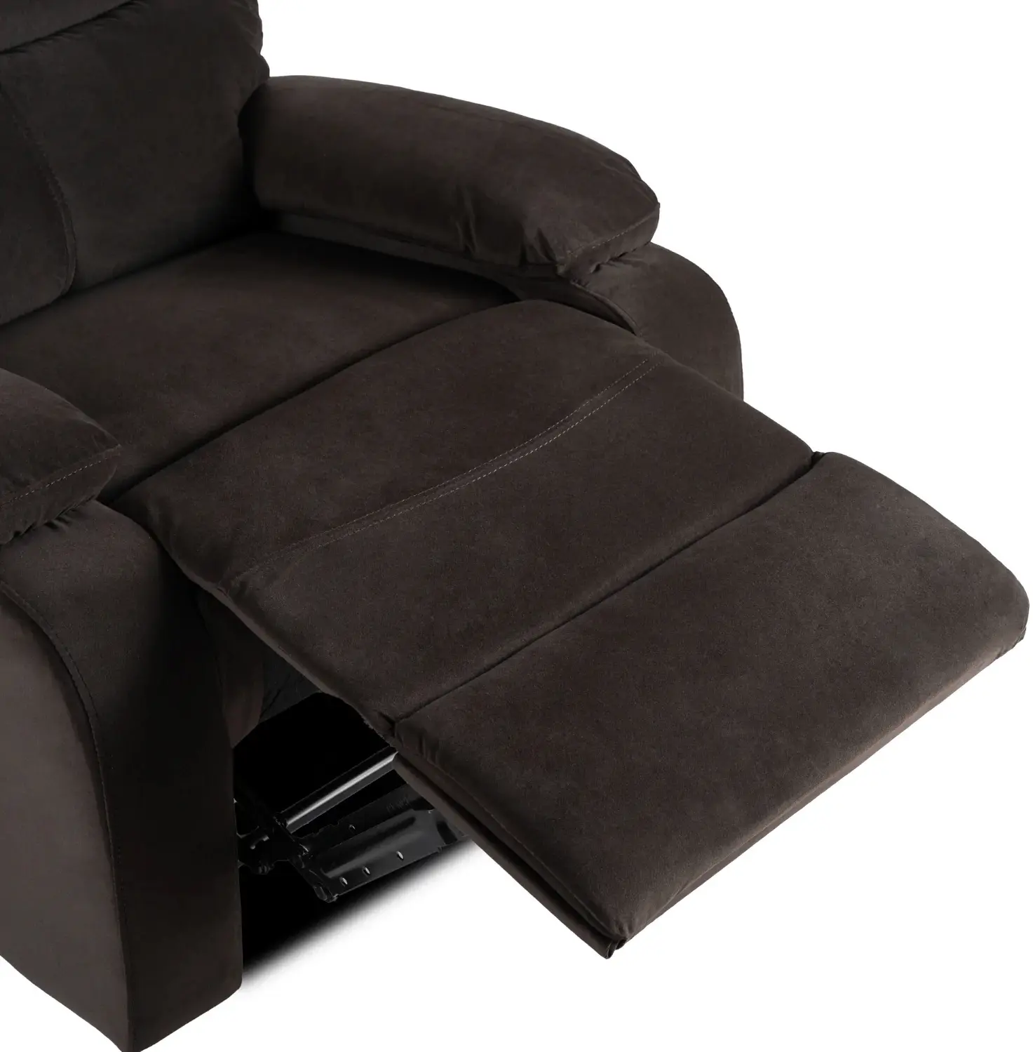 Fotoliu-recliner Mebel Elite Kobe Velur (Brown) - 8