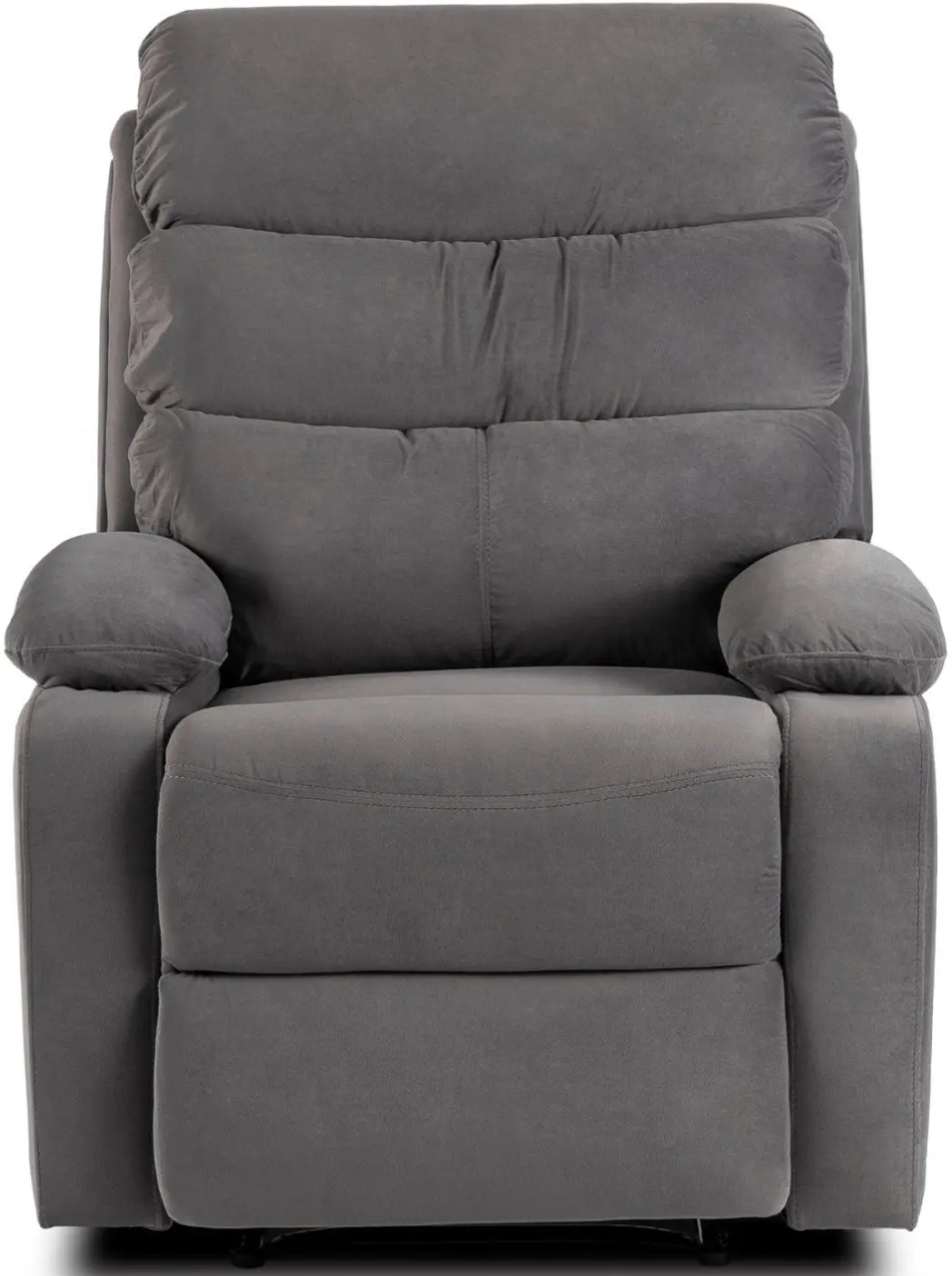 Кресло-реклайнер Mebel Elite Kobe Velur (Grey) - 2