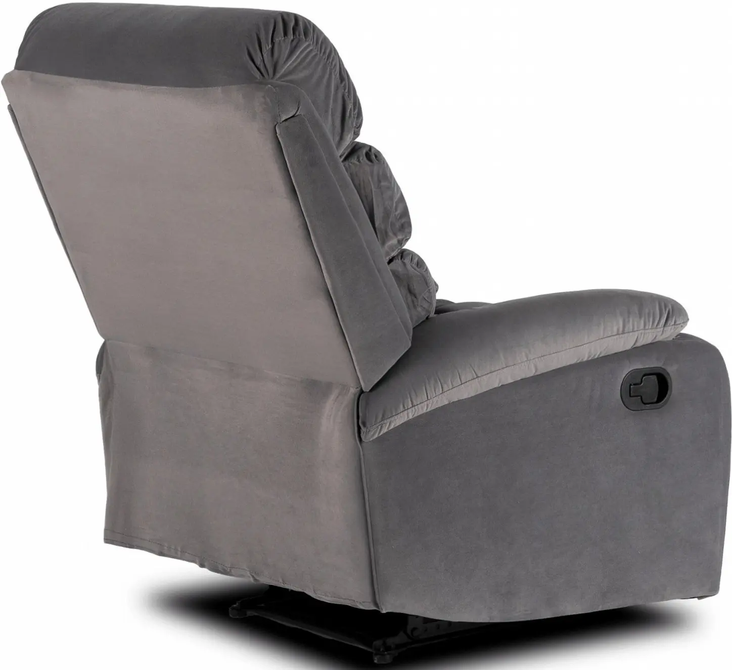 Кресло-реклайнер Mebel Elite Kobe Velur (Grey) - 6