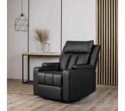 Fotoliu-recliner Mebel Elite Kobi (Black)