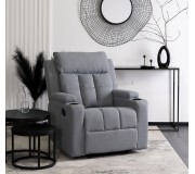 Fotoliu-recliner Mebel Elite Kobi (Grey)