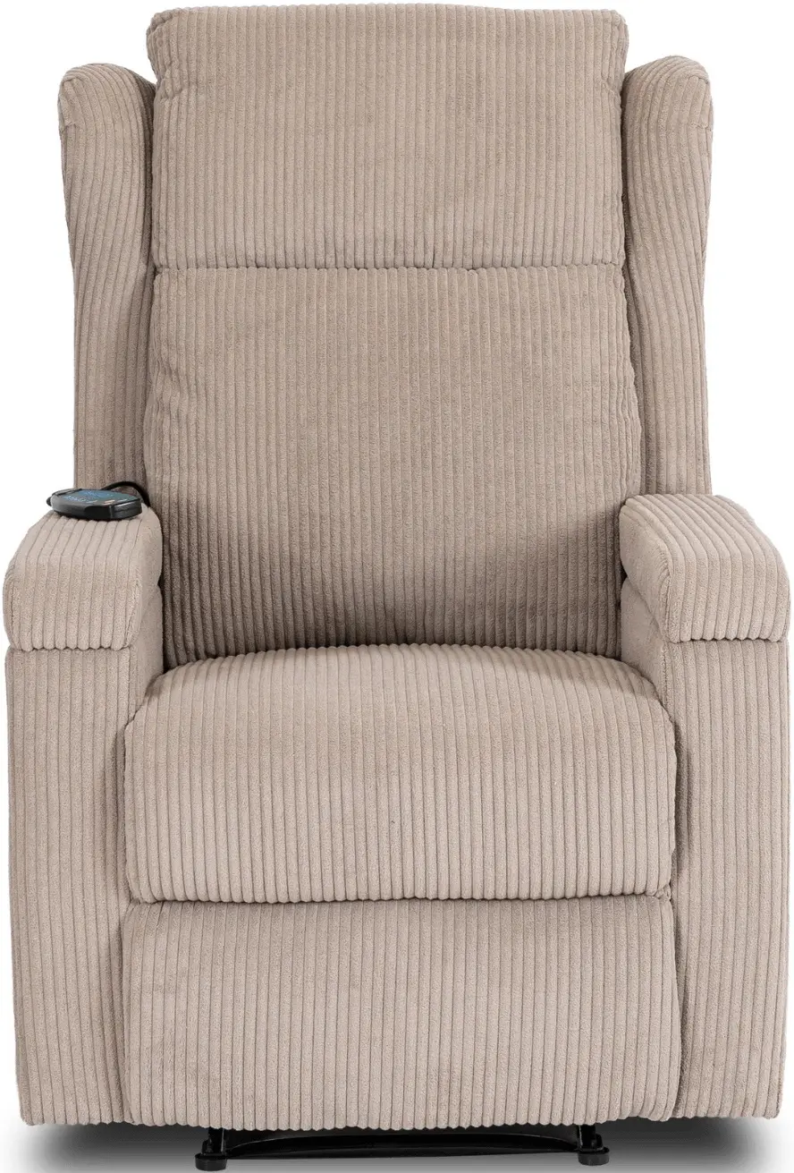 Fotoliu-recliner Mebel Elite Sebastian (Beige) - 2
