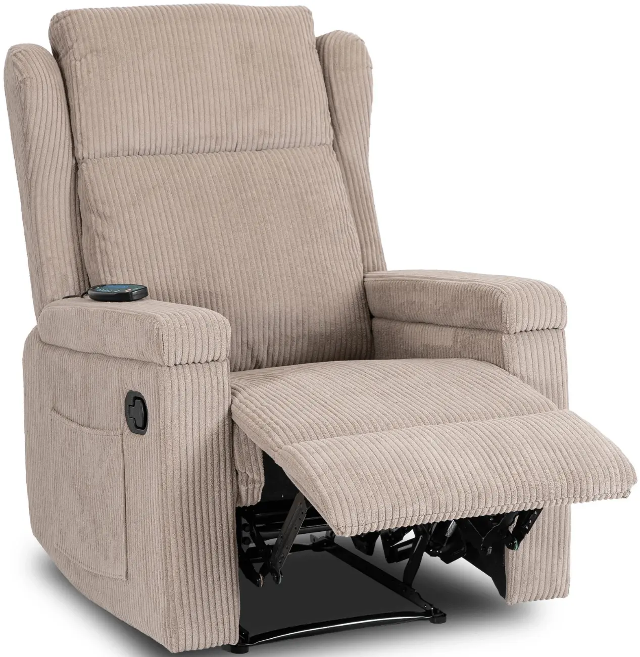 Fotoliu-recliner Mebel Elite Sebastian (Beige) - 4