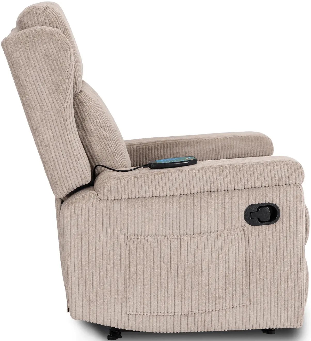 Fotoliu-recliner Mebel Elite Sebastian (Beige) - 5