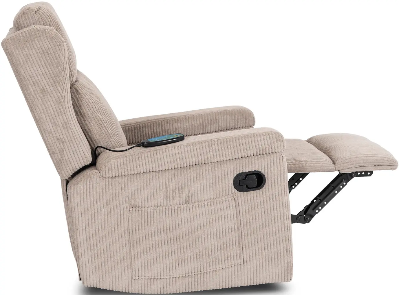 Fotoliu-recliner Mebel Elite Sebastian (Beige) - 6
