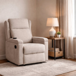 Кресло-реклайнер Mebel Elite Sebastian (Beige)