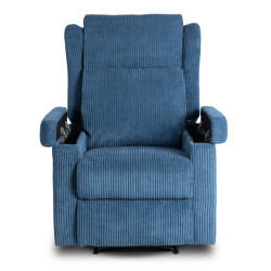 Fotoliu-recliner Mebel Elite Sebastian Corduroy (Blue) Thumb