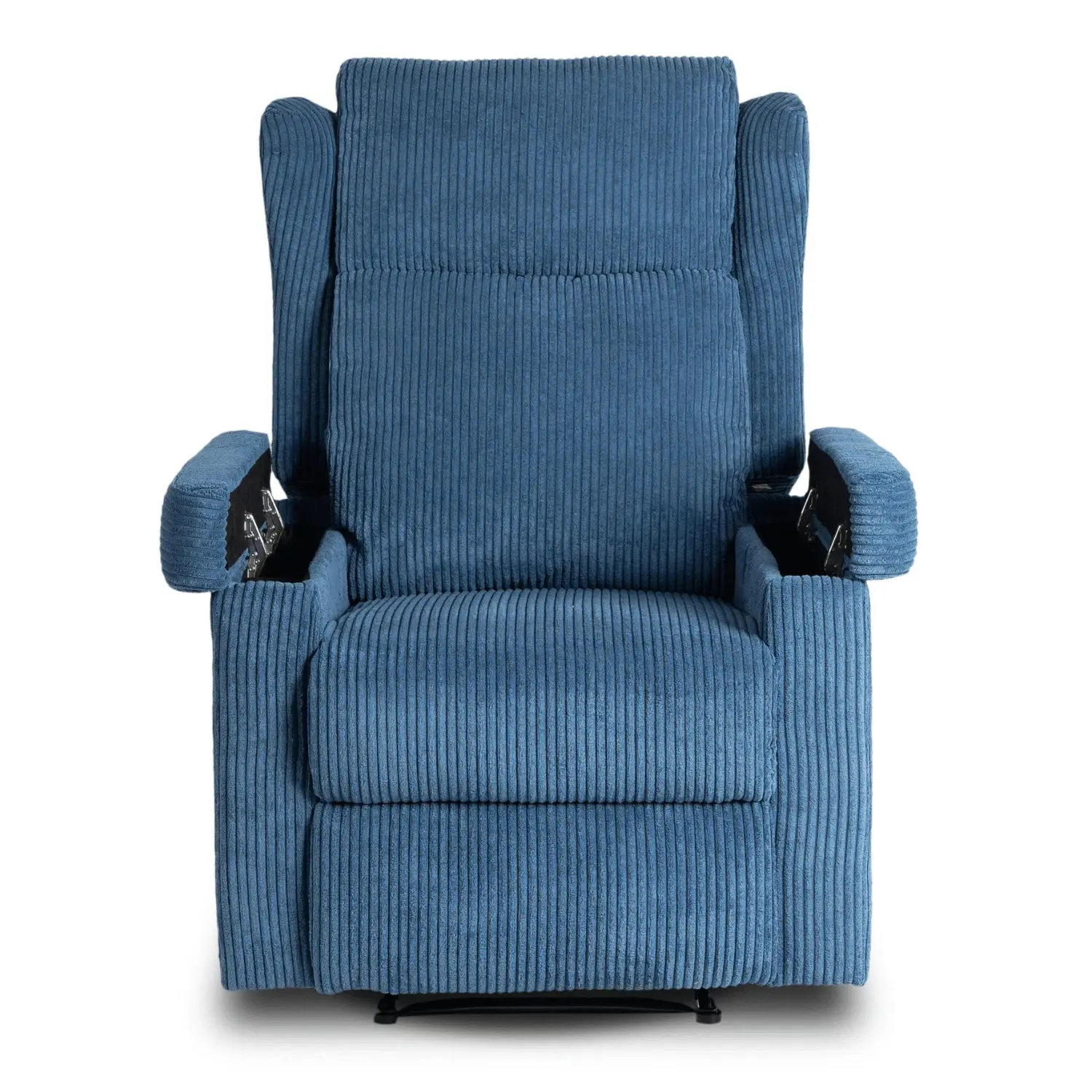 Fotoliu-recliner Mebel Elite Sebastian Corduroy (Blue) - 3