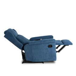 Fotoliu-recliner Mebel Elite Sebastian Corduroy (Blue) Thumb