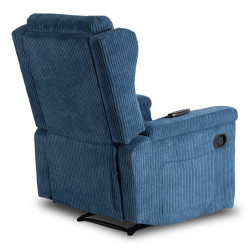 Fotoliu-recliner Mebel Elite Sebastian Corduroy (Blue) Thumb