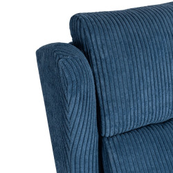 Fotoliu-recliner Mebel Elite Sebastian Corduroy (Blue) Thumb