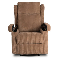Кресло-реклайнер Mebel Elite Sebastian Corduroy (Brown) Thumb