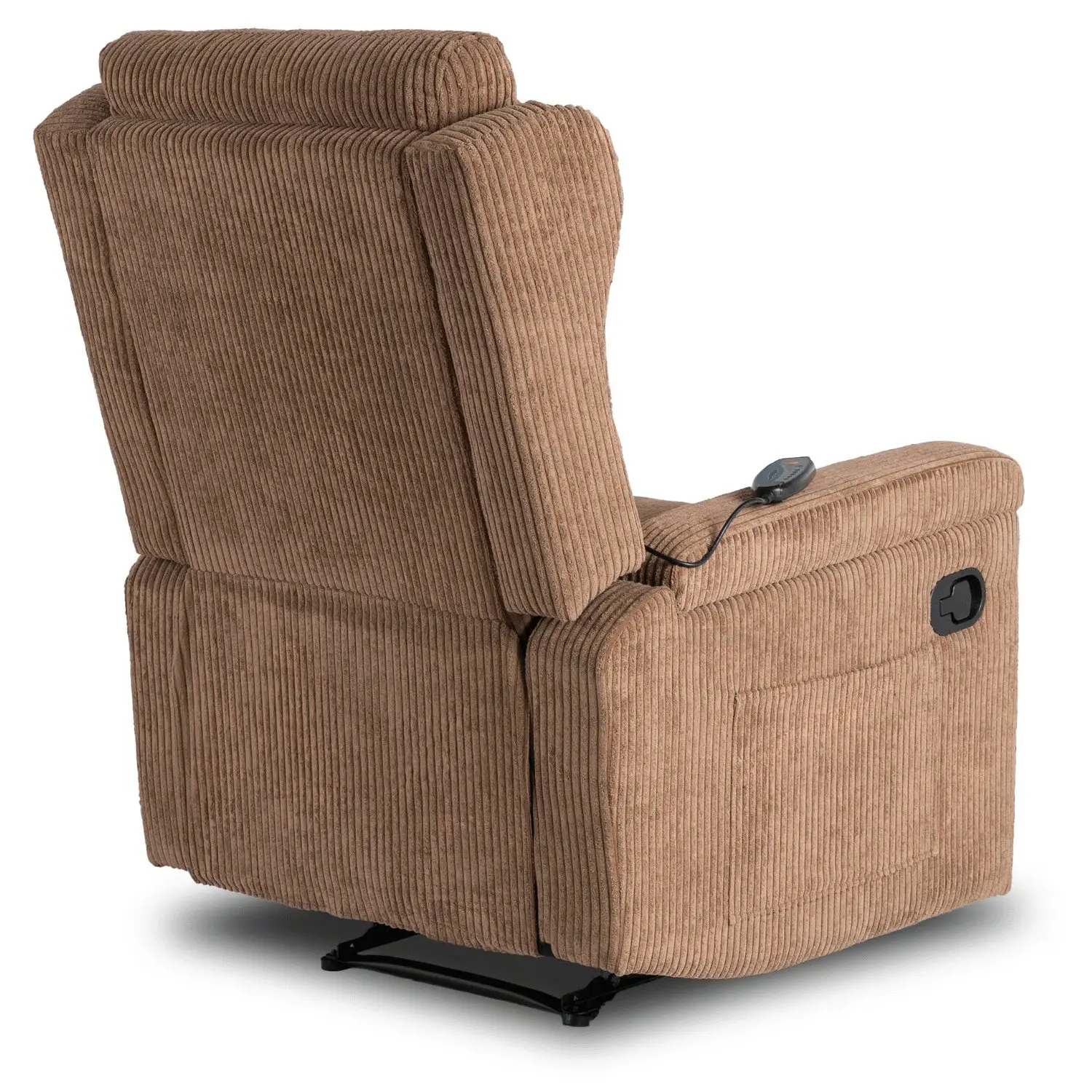 Кресло-реклайнер Mebel Elite Sebastian Corduroy (Brown) - 7