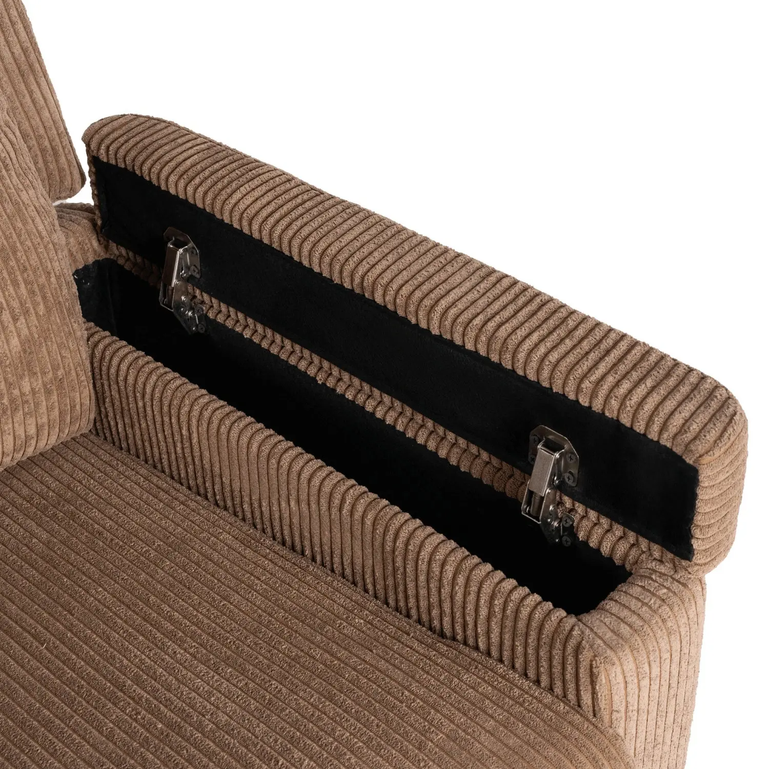 Кресло-реклайнер Mebel Elite Sebastian Corduroy (Brown) - 10