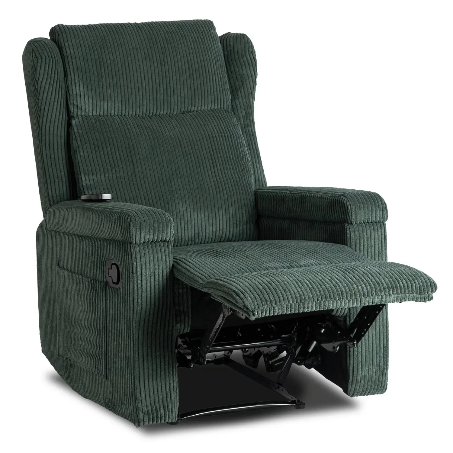 Fotoliu-recliner Mebel Elite Sebastian Corduroy (Green) - 2