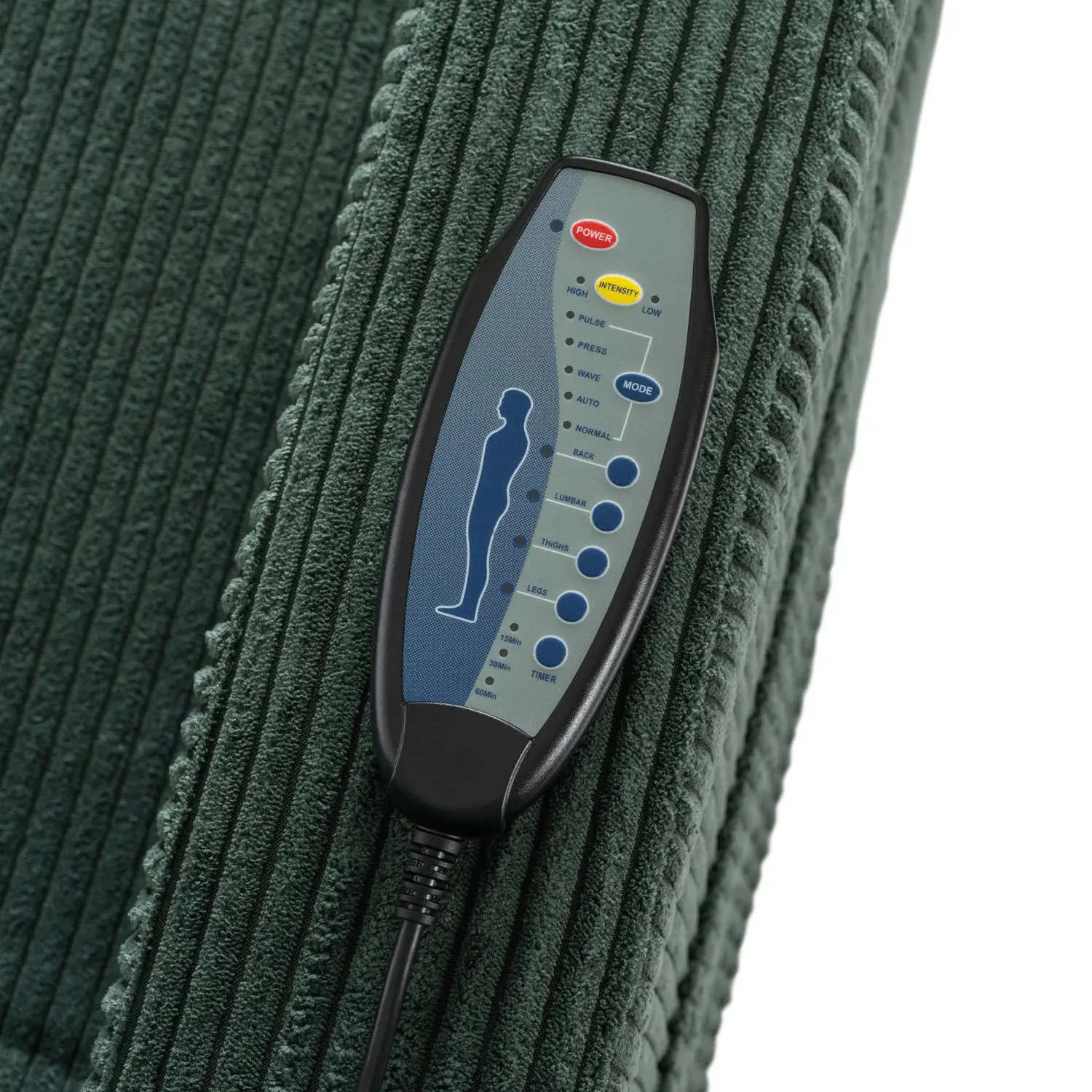 Fotoliu-recliner Mebel Elite Sebastian Corduroy (Green) - 12