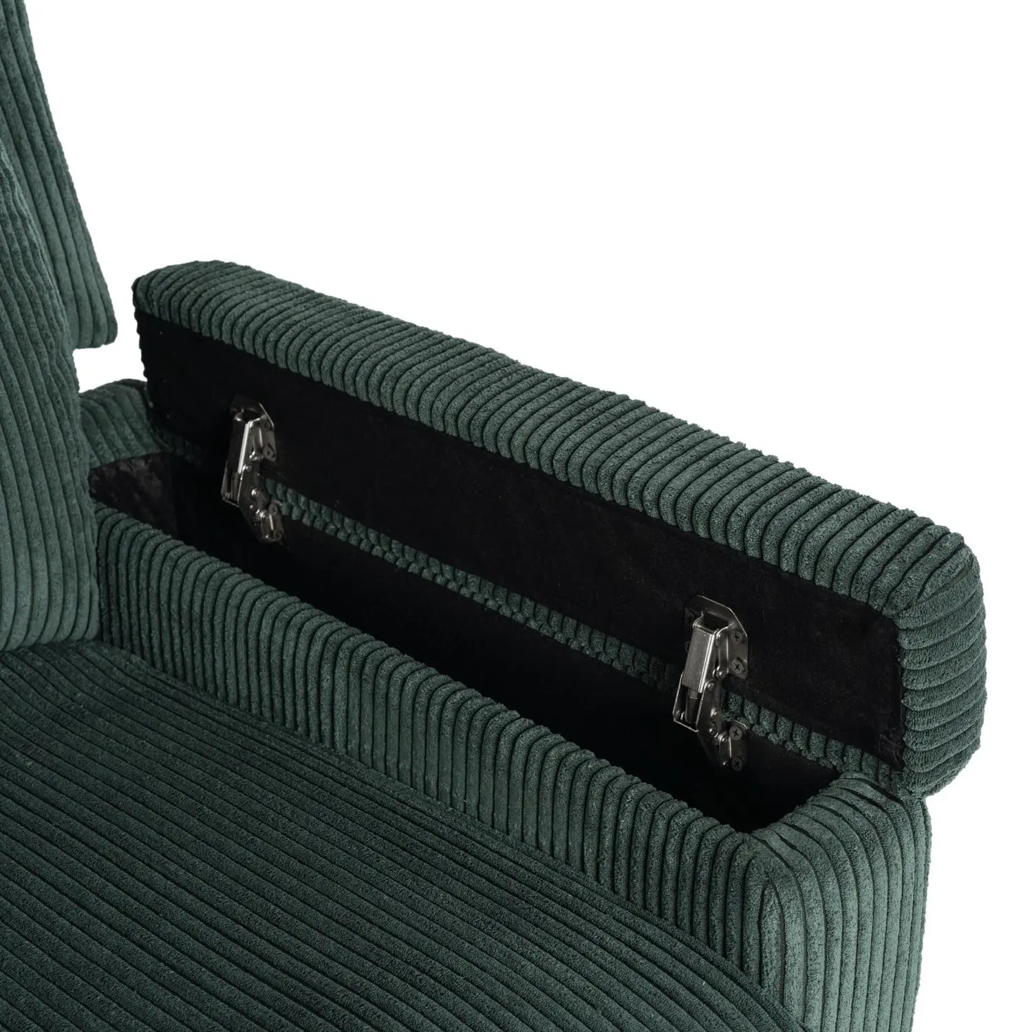 Fotoliu-recliner Mebel Elite Sebastian Corduroy (Green) - 10