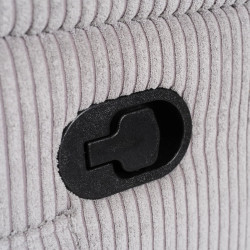 Кресло-реклайнер Mebel Elite Sebastian Corduroy (Grey) Thumb