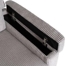 Кресло-реклайнер Mebel Elite Sebastian Corduroy (Grey) Thumb