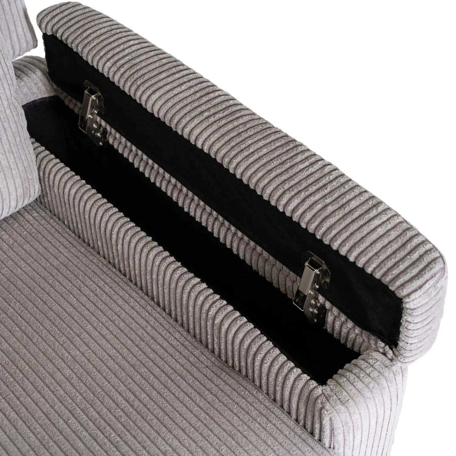 Кресло-реклайнер Mebel Elite Sebastian Corduroy (Grey) - 13