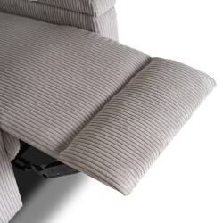 Кресло-реклайнер Mebel Elite Sebastian Corduroy (Grey) Thumb