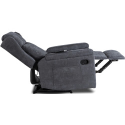 Fotoliu-recliner Mebel Elite Sebastian (Dark Grey) Thumb