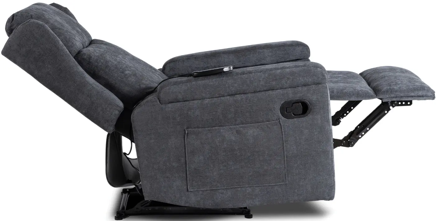 Fotoliu-recliner Mebel Elite Sebastian (Dark Grey) - 7