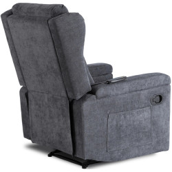 Fotoliu-recliner Mebel Elite Sebastian (Dark Grey) Thumb