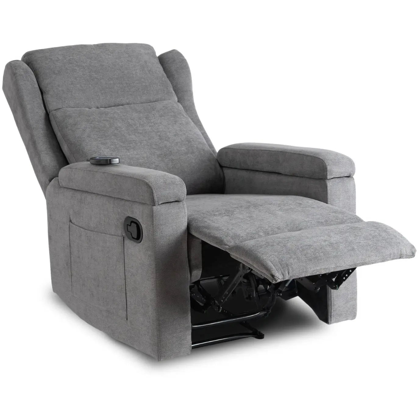 Кресло-реклайнер Mebel Elite Sebastian (Grey) - 2