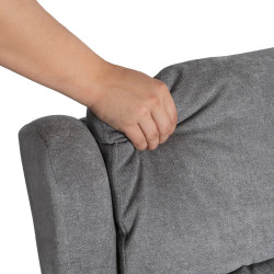 Кресло-реклайнер Mebel Elite Sebastian (Grey) Thumb