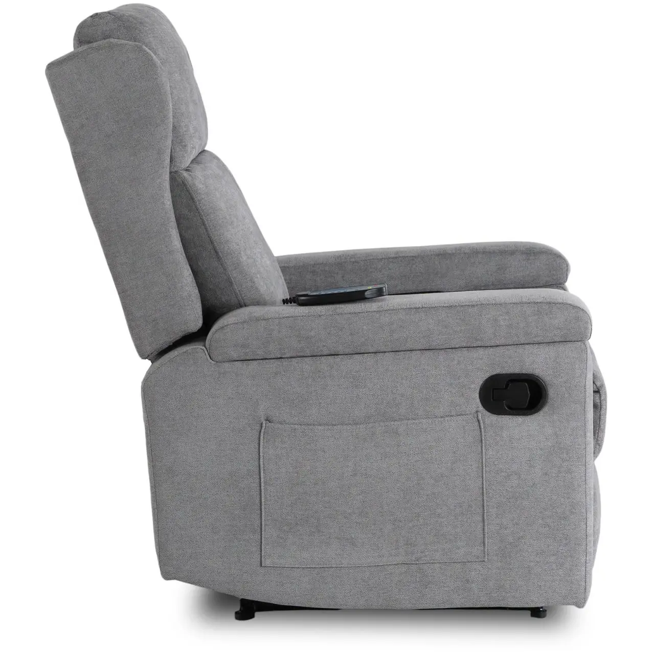Кресло-реклайнер Mebel Elite Sebastian (Grey) - 4