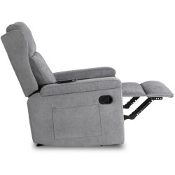 Кресло-реклайнер Mebel Elite Sebastian (Grey) Thumb