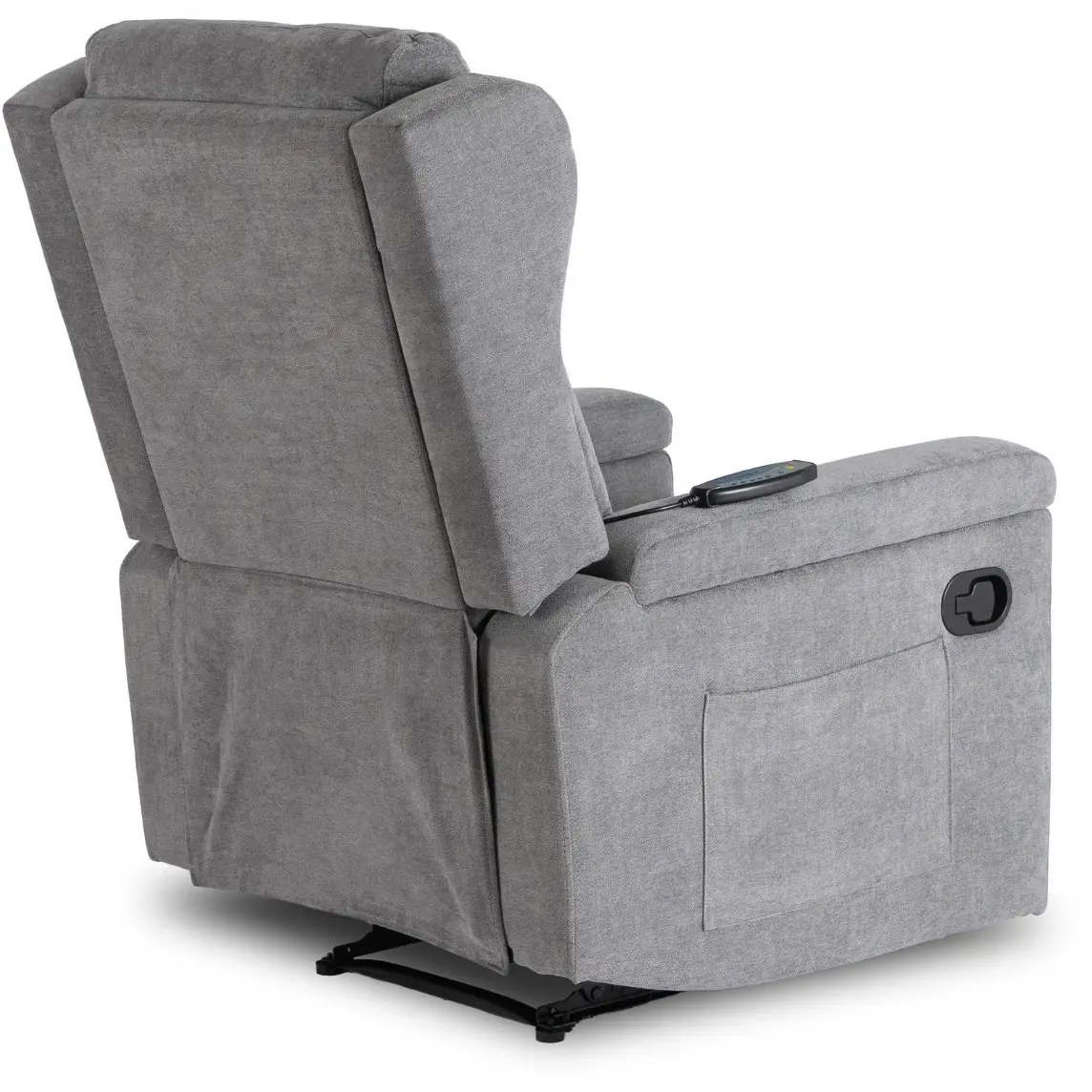 Кресло-реклайнер Mebel Elite Sebastian (Grey) - 7