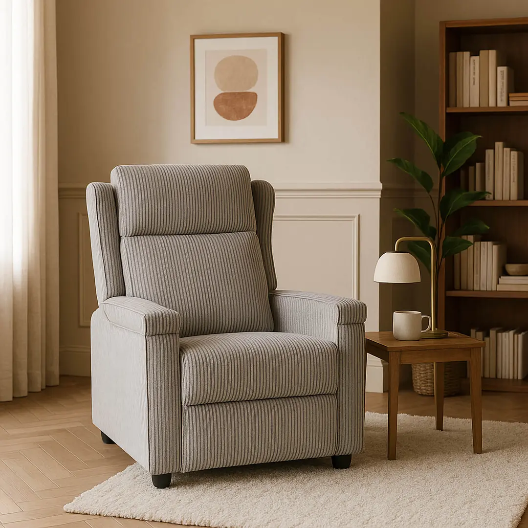 Fotoliu-recliner Mebel Elite Spencer (Gray)