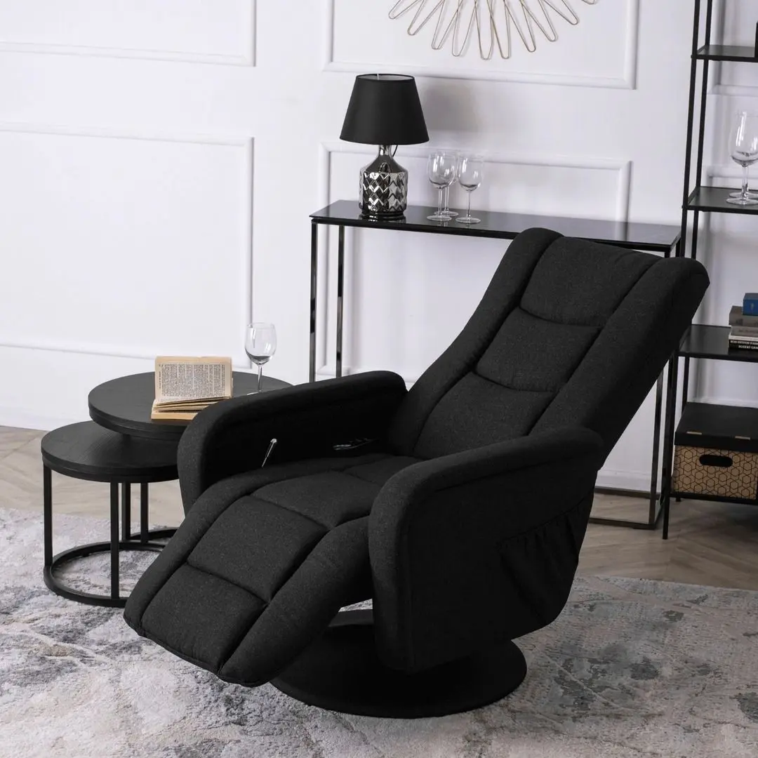 Fotoliu-recliner Mebel Elite Spike 2 (Black) - 12