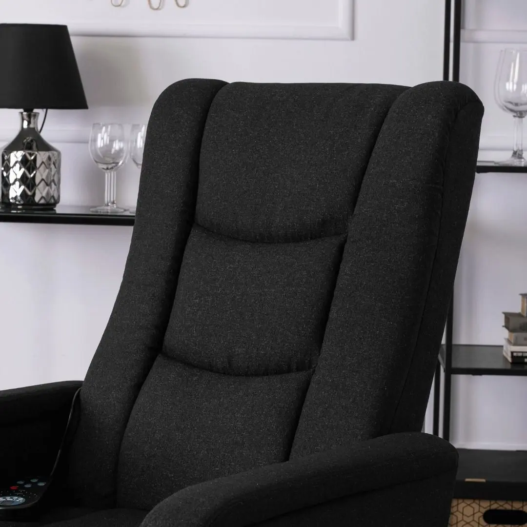 Fotoliu-recliner Mebel Elite Spike 2 (Black) - 13