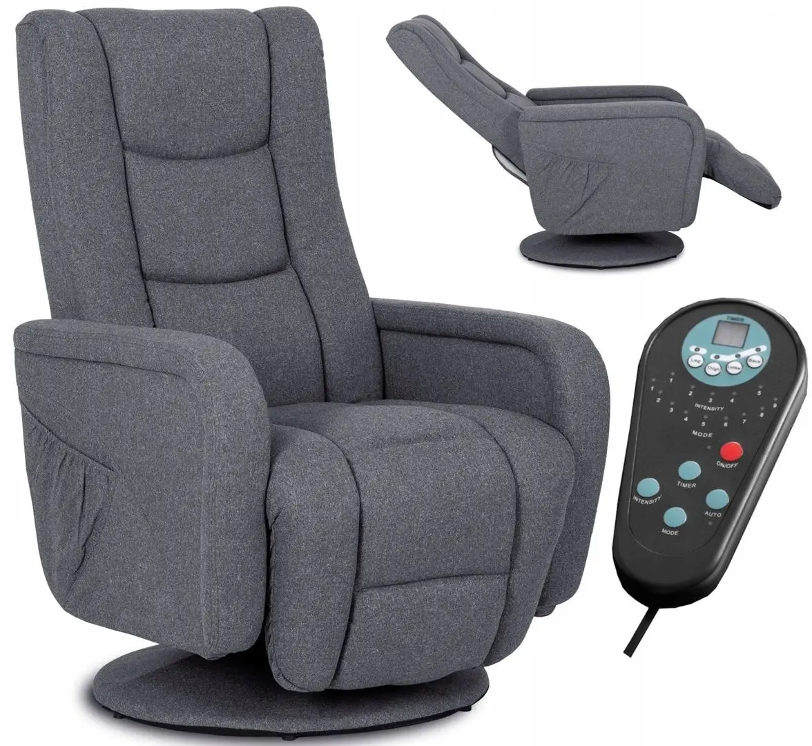 Кресло-реклайнер Mebel Elite Spike 2 (Dark Grey)