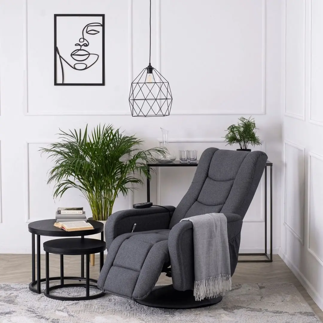 Кресло-реклайнер Mebel Elite Spike 2 (Dark Grey)