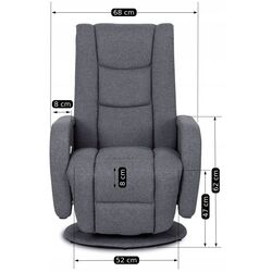 Кресло-реклайнер Mebel Elite Spike 2 (Dark Grey) Thumb