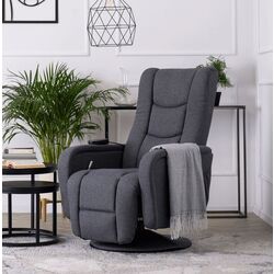 Fotoliu-recliner Mebel Elite Spike 2 (Dark Grey)