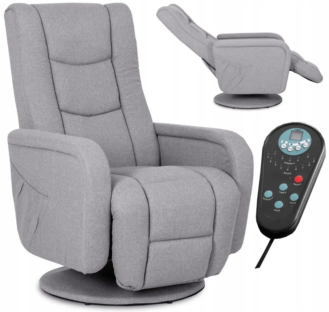 Fotoliu-recliner Mebel Elite Spike 2 (Grey)