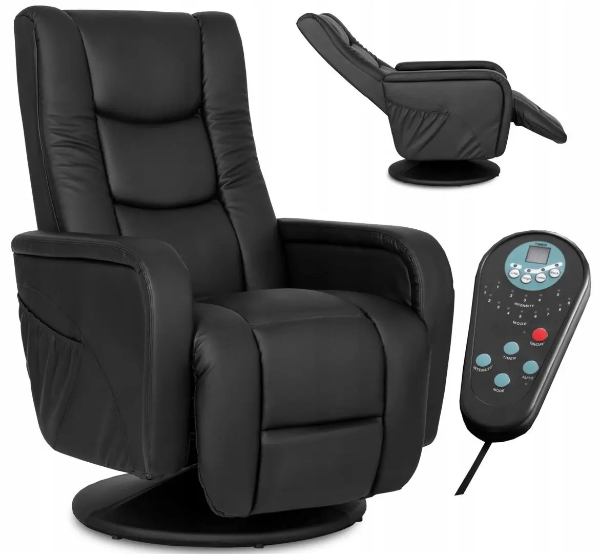 Кресло-реклайнер Mebel Elite Spike (Black)